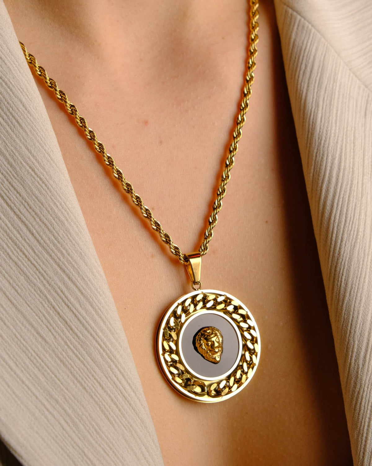 Medallion Charm-25