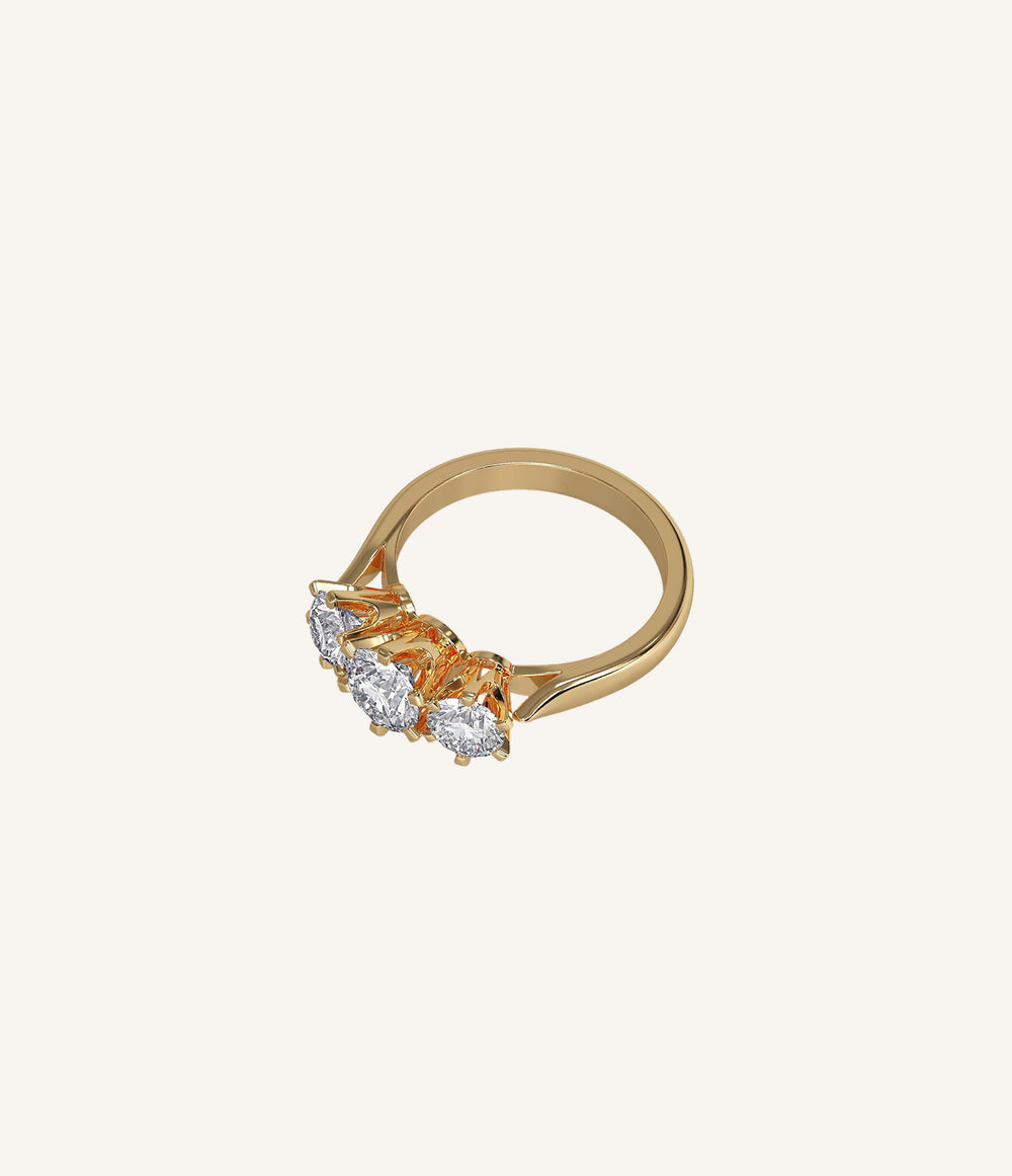 Radiant Diamond Ring
