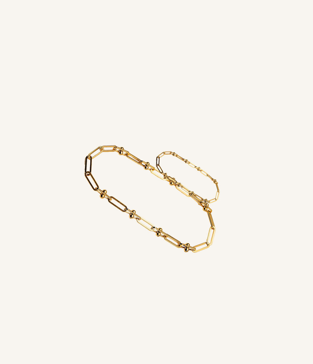Golden Link Bracelet